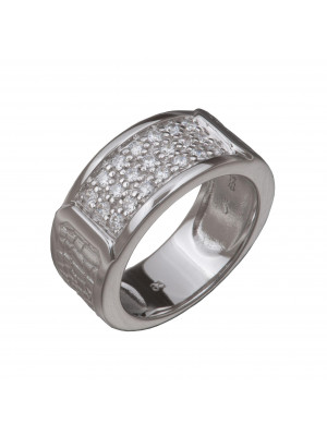 Women's Sterling Silver Ring - Silver ZR-3648