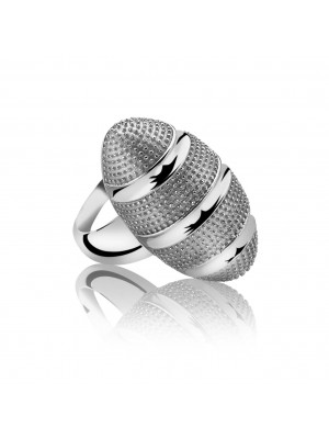 Orphelia® Women's Sterling Silver Ring - Silver ZR-3885