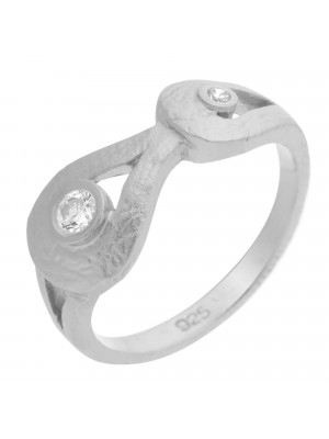 Women's Sterling Silver Ring - Silver ZR-3942