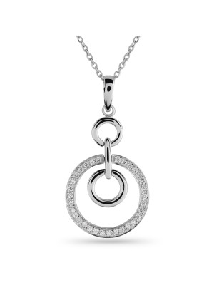 Orphelia Dorothee White-gold 18k Pendant HD-4178 #1