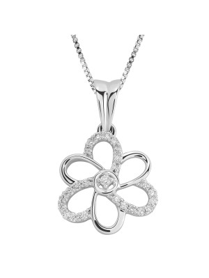 Orphelia Carolinia White-gold 18k Pendant HD-4182 #1