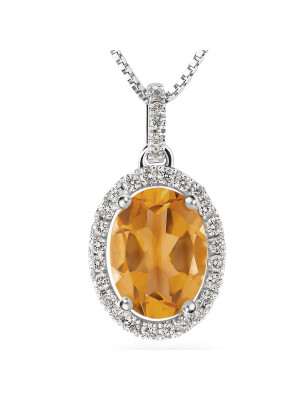 Orphelia Astrid White-gold 18k Pendant HD-4202 #1