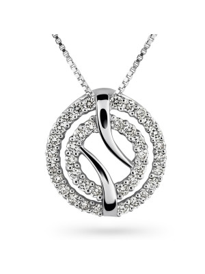 Orphelia Cordelia White-gold 18k Pendant HD-4206 #1