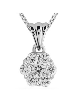 Orphelia Edina White-gold 18k Pendant HD-4208 #1