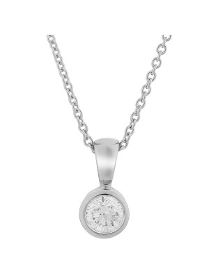 Orphelia Rosalind White-gold 18k Chain With Pendant KD-2032 #1