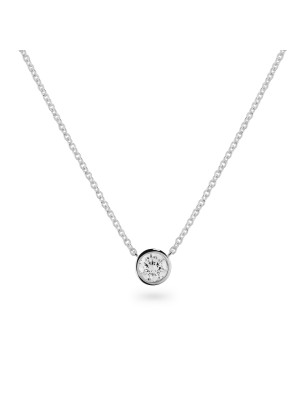 Orphelia Alexandria White-gold 18k Chain With Pendant KD-2035 #1