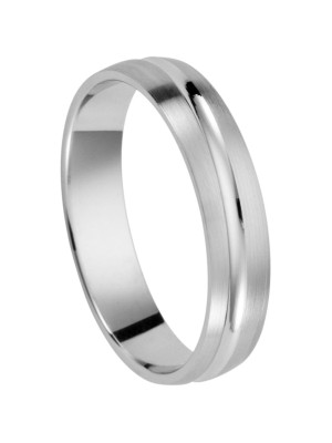 Orphelia® Unisex's Sterling Silver Wedding ring - Silver OR4530/N/A1/45/62