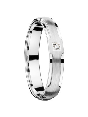 Orphelia® Unisex's Sterling Silver Wedding ring - Silver OR4M4414/A1/35/1/15/54