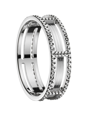 Orphelia® Unisex's Sterling Silver Wedding ring - Silver OR5285/5/A1/54