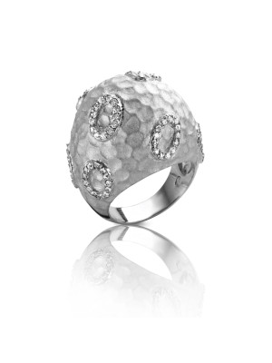 Orphelia® Women's Sterling Silver Ring - Silver R-4251-RP