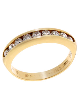 Yellow-Gold 18K Ring RD-3003 #1