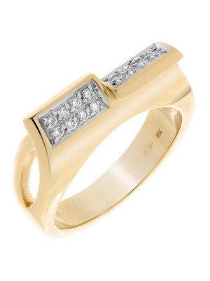 Yellow-Gold 18K Ring RD-33075 #1