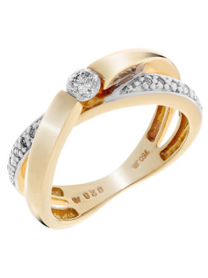 Yellow-Gold 18K Ring RD-33091 #1