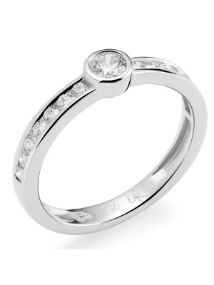 White-gold 18k Ring RD-3383 #1