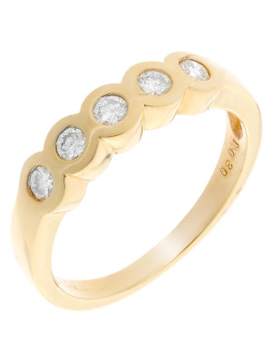 Yellow-Gold 18K Ring RD-3853 #1