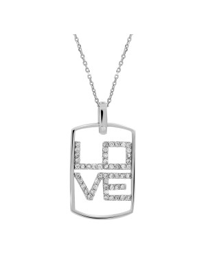 Orphelia Silver Pendant With Chain ZH-4368 #1