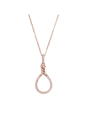 Orphelia Aava Women's Silver Chain with Pendant ZH-7421