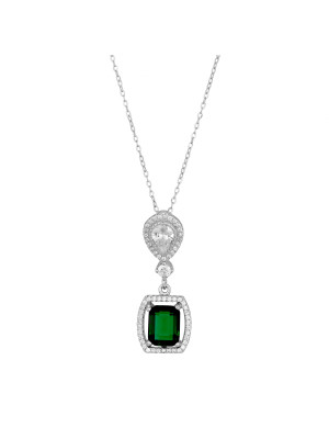 Enora Silver Chain With Pendant ZH-7426/EM