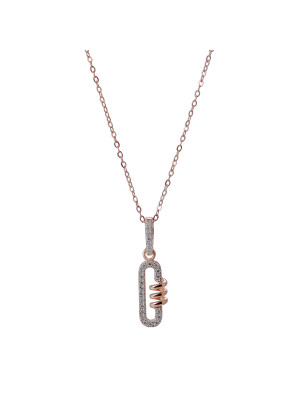 Orphelia Gigi Silver Chain With Pendant ZH-7438 #1