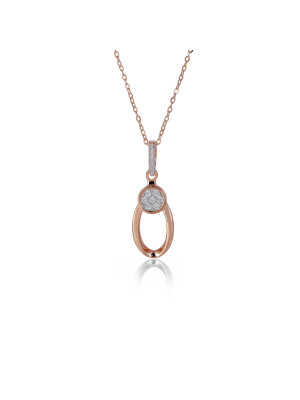 Orphelia Ambra Chain with Pendant ZH-7439