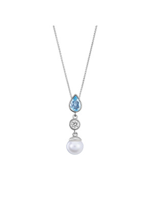 Orphelia Lylou Silver Chain With Pendant ZH-7498 #1