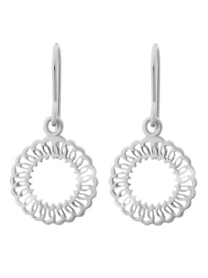 Amada Silver Drop Earrings ZO-7075