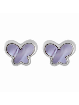 Orphelia Livia Silver Stud Earrings ZO-7170 #1