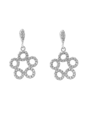 Gabriella Silver Drop Earrings ZO-7314