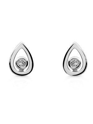 Orphelia Ellie Silver Stud Earrings ZO-7485 #1