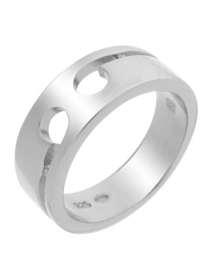 Orphelia® Women's Sterling Silver Ring - Silver ZR-3444