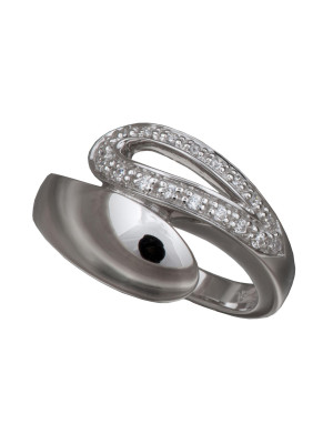 Orphelia® Women's Sterling Silver Ring - Silver ZR-3629