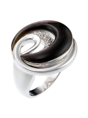 Orphelia® Women's Sterling Silver Ring - Silver ZR-3703