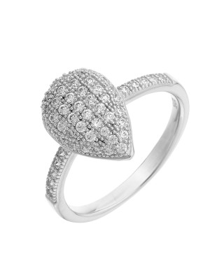 Orphelia® Women's Sterling Silver Ring - Silver ZR-3877