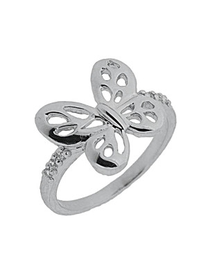 Orphelia® Women's Sterling Silver Ring - Silver ZR-3927