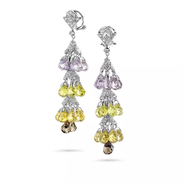 orphelia Women's Sterling Silver Drop Earrings - Silver EAR-1495