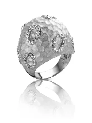 Orphelia® Women's Sterling Silver Ring - Silver R-4251-RP