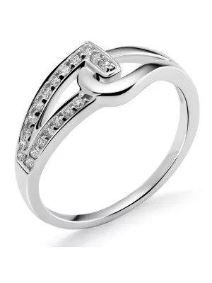 White-gold 18k Ring RD-3222 #1