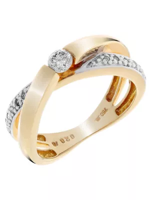 Yellow-Gold 18K Ring RD-33091 #1