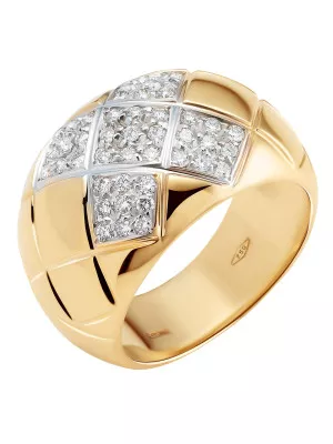 Yellow-Gold 18K Ring RD-3354 #1