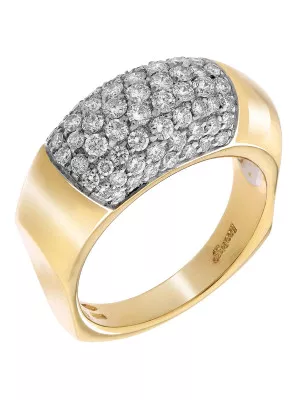 Yellow-Gold 18K Ring RD-3767 #1