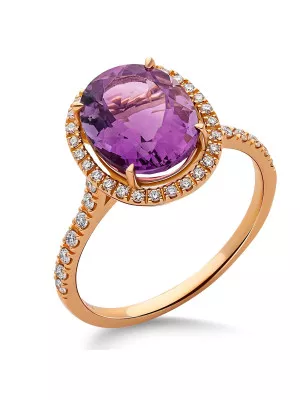 Rose-gold 18k Ring RD-3923 #1