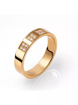 Yellow-Gold 18K Ring RD-B1266/45/DJ #1