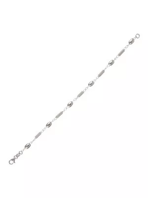 Women's Sterling Silver Bracelet - Silver ZA-1798