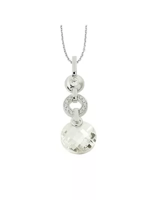 Orphelia Silver Chain With Pendant ZH-4443 #1