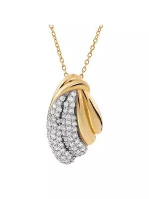 Orphelia Women's Pendant with Chain ZH-4528 GOLD #1