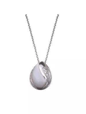 Orphelia Silver Chain With Pendant ZH-4557 #1