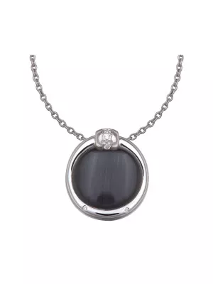 Orphelia Silver Chain With Pendant ZH-4560 #1