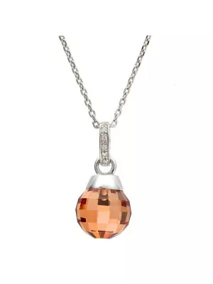 Orphelia Silver Chain With Pendant ZH-4622 #1