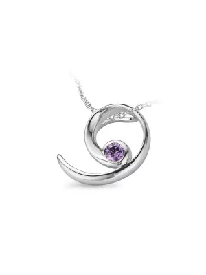Orphelia Silver Chain With Pendant ZH-4687 #1