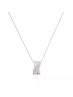 Orphelia Women's Silver Chain with Pendant ZH-4831